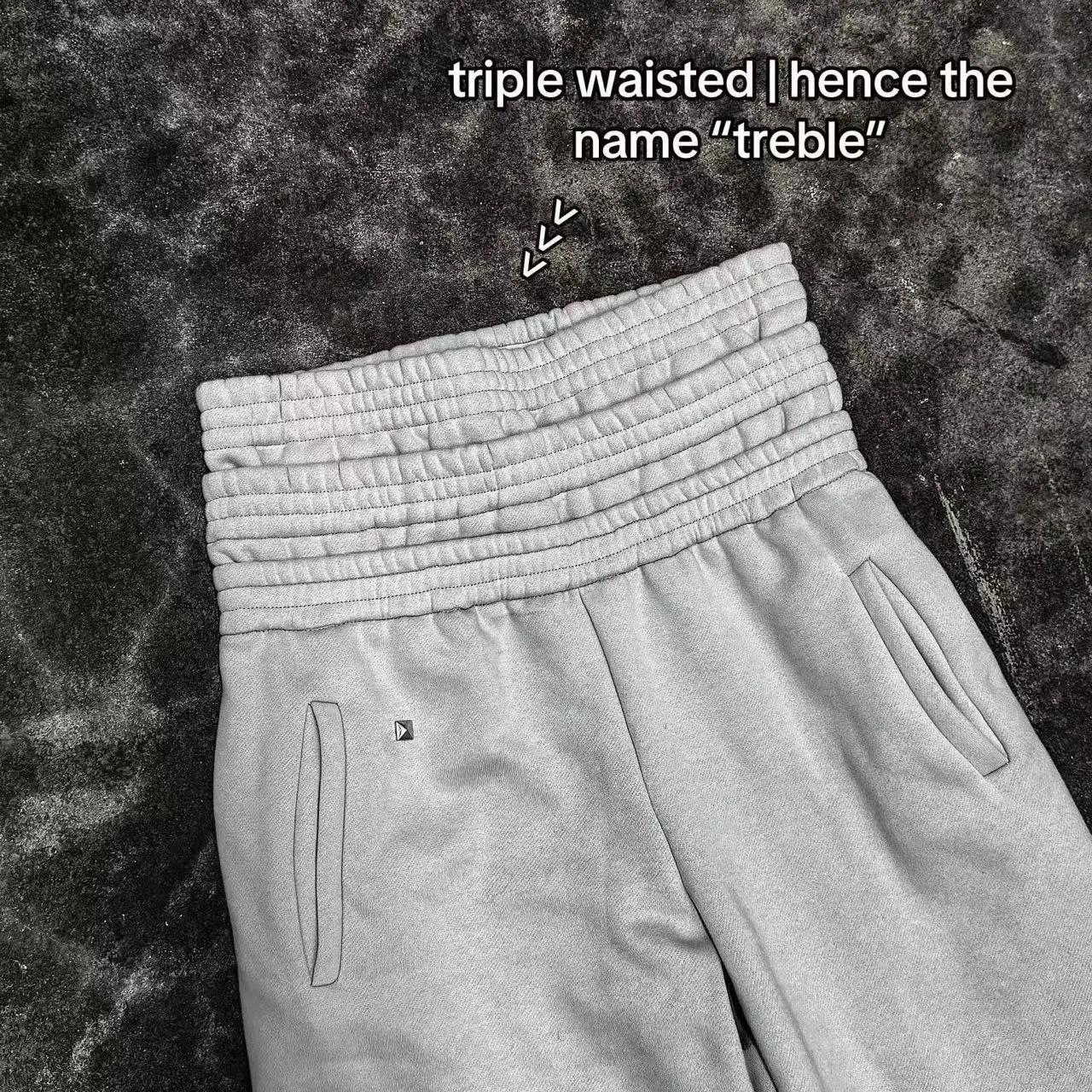 style casual pants youth trendy printed flag sweatpants ins comfortable high waist long 250306