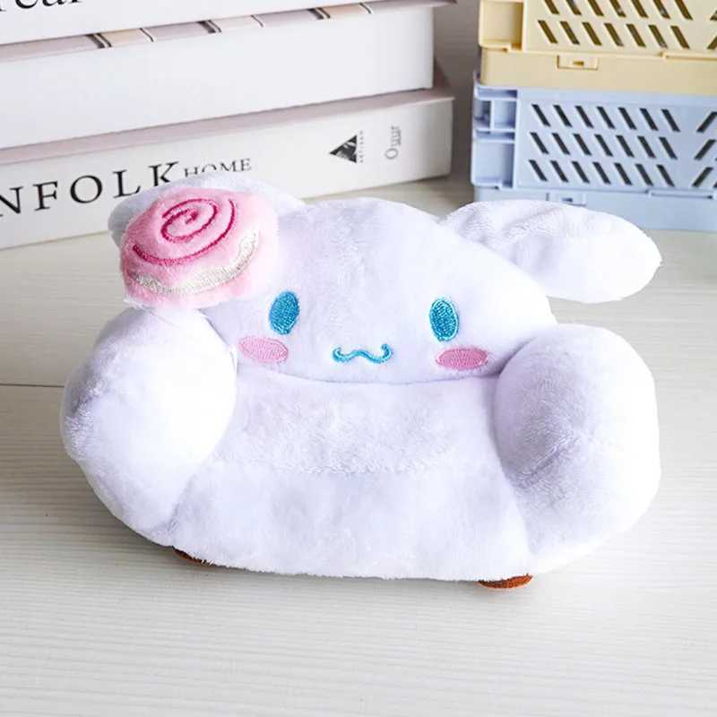 17cm Labubu Doll Storage Bag Cute Transparent Cotton Doll Crossbody Bag Toy Display Cabinet BJD Mini Sofa AccessoriesT250307
