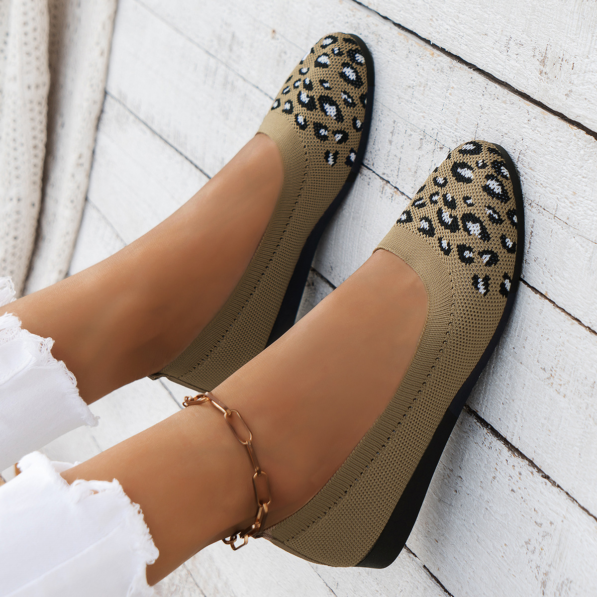 Comfortable pattern summer new item large size 2025 women's soft casual single shoe ddmykukumalu