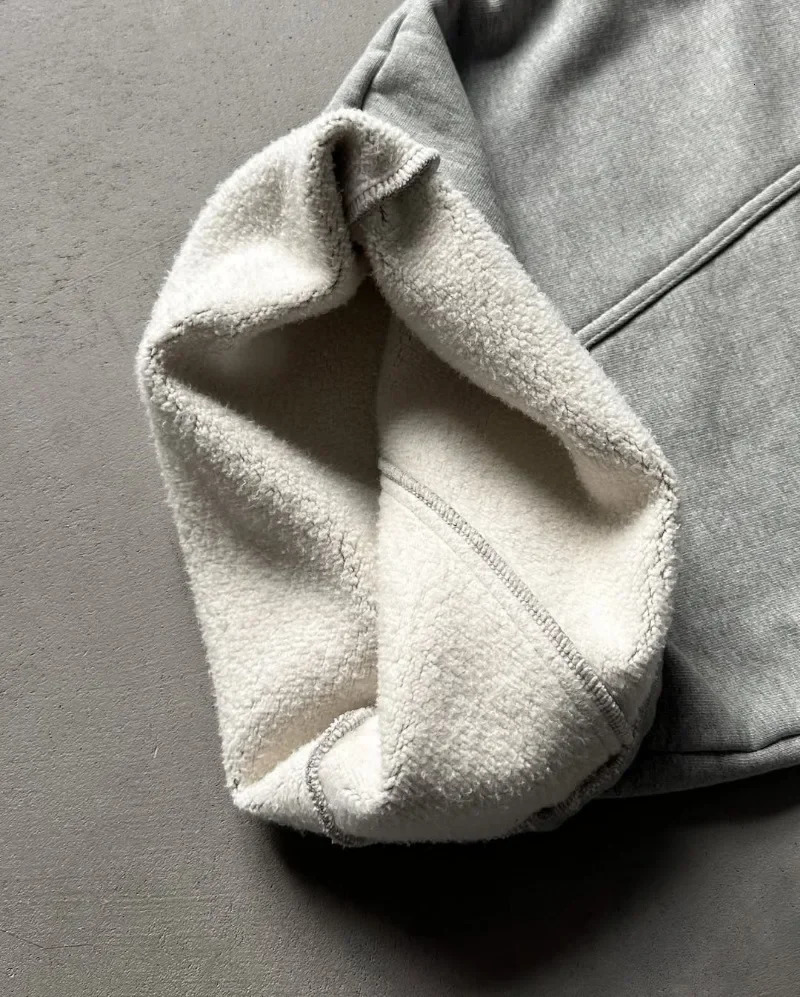 American High Street Trendy Fashionable Loose Casual Solid Color Trousers Women Y2k Goth Hiphop Pinch Pants Men 250306