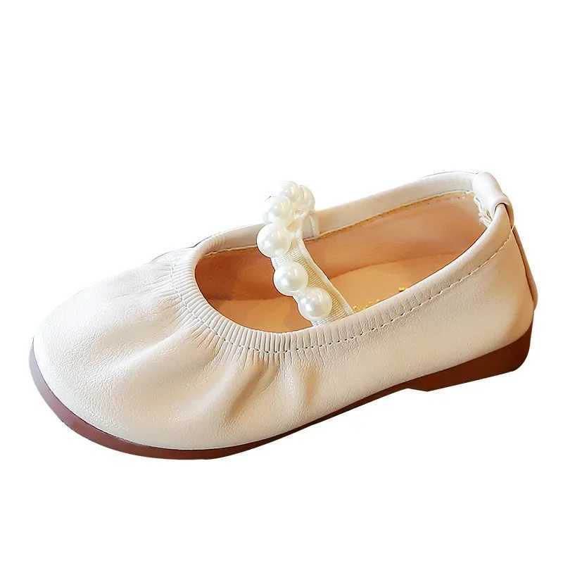 Spring Children Soft PU Shoes Girls Diamond Mary Jane Princess Flats Baby Toddler Student Casual Shoes 21-36T250306