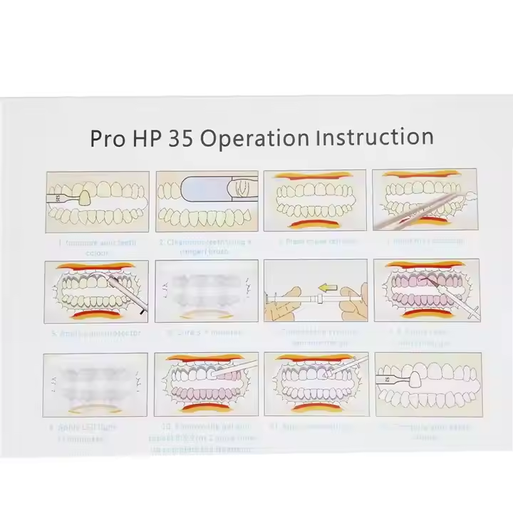 Dental Inno White PRO HP35 Professional Whitening System Tooth Whitening Oral Hygiene Gel Kits Dental Teeth Whitening Gel