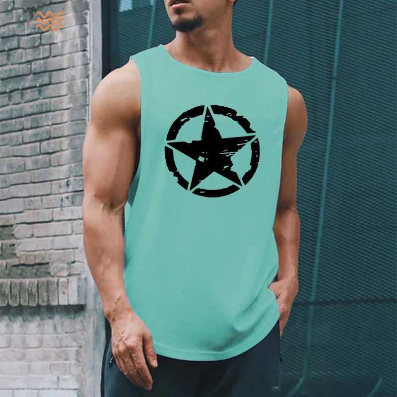 Mens Clothing Gym Quick-drying Sportswear T Shirt For Men Summer Fitness Tank Tops Male Mesh Basketball Sleeveless Shirt VestT250318