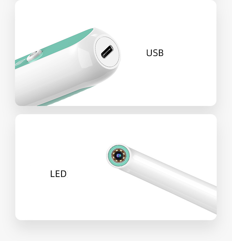 1080P High Definition Visual Wifi Dental Endoscope Ideal for Oral Exams Dental Procedures and Use Wifi Connectivity for Easy Viewing