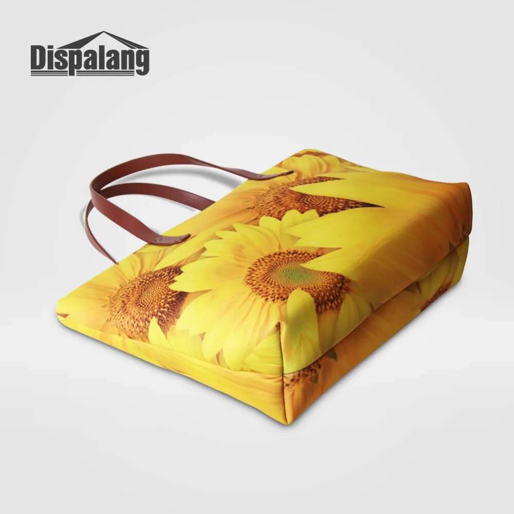 Women Custom Name Totes Bags Blank DIY Paint Printing Fashion Design Handbag Ladies Beach Bag Neoprene Shoulder Top-Handle