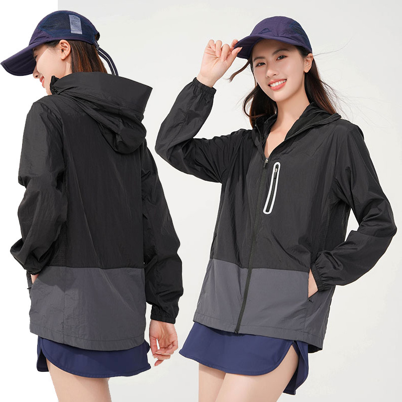 tracksuit Outdoor sports men's summer ice skin cool UPF50+hardcore sun protection clothing women's UV resistant breathable jacket