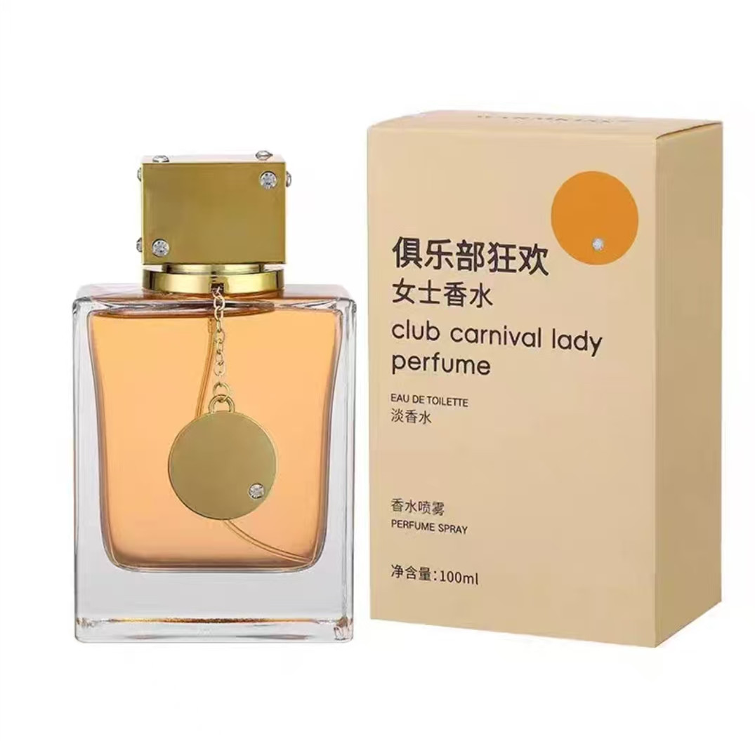 Club carnival enthusiasm perfume 100ml men's perfume lady Fragrance Spray Long Lasting good Smell Fast Ship