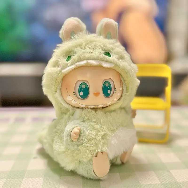 17cm Cute Mini Plush DollS Clothes Outfit Accessories For Korea Kpop Exo Labubu II Idol Dolls Sitting Party Clothing DIY GiftT250307