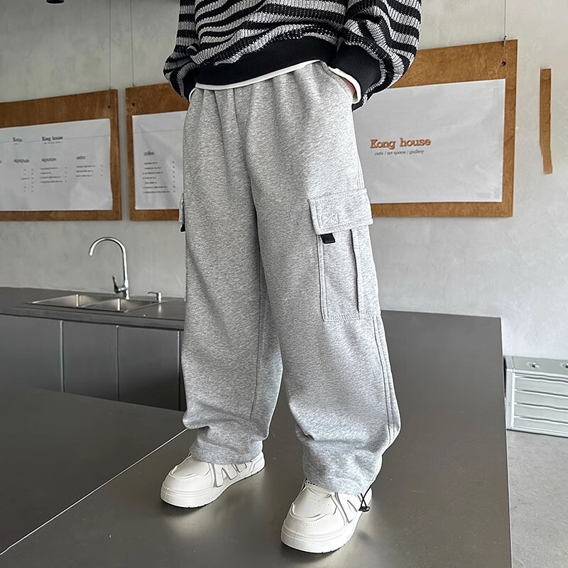 Ddmyshoesvip Boys Pants For Spring Autumn New Style Red And Handsome Children S Clothing Casual Sports Work Pants Big Boys Autumn Clothing