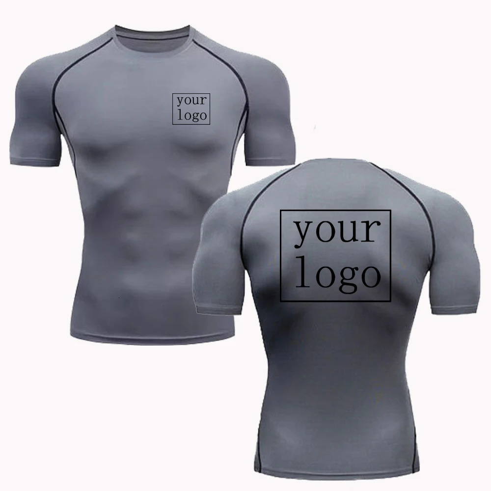 Custom Compression T Shirt Your Tops Men Women Print Original Tshirts Jogging Workout Gym Quick Dry Tshirt 250306