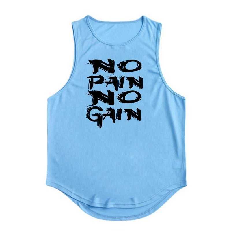 Muscular Man Bodybuilding Shirt Men Fitness Clothing Top for Fitness Gym T-shirts Stringer Mens Clothes Vests Vest Singlet TopsT250318