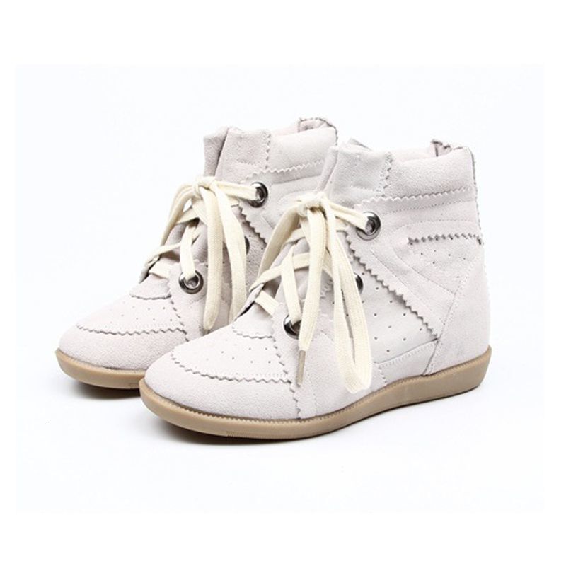 Street campus shock-absorbing high heels, spring and autumn ultra light, high-end, thin styles, with an inner height increase of 5CM for women's 