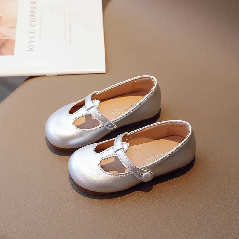 Toddler Girls Mary Janes Vintage Six Colors Shallow Autumn Children Flat Shoes 21-35 Round Toe Non-slip Classic Light Kids ShoeT250306
