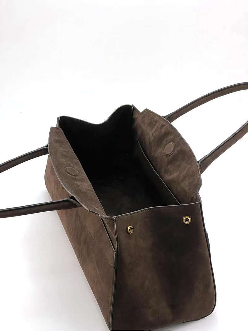 Autumn And Winter Versatile Fashionable Suede Retro Wing Large Capacity Shoulder Tote Handbag New Design Women's Bag