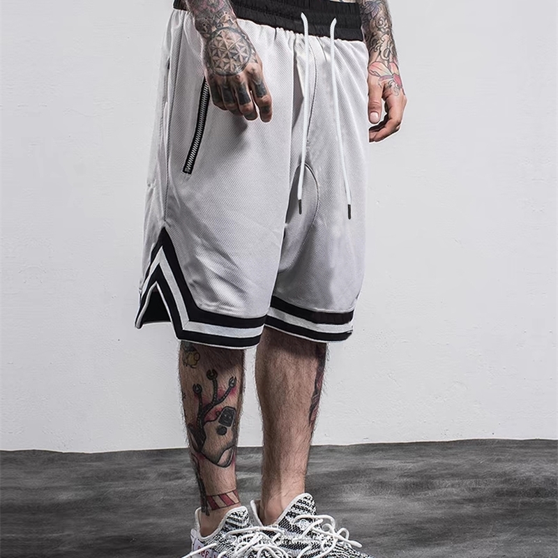 Mens Sports Basketball Shorts Mesh Quick Dry Gym for Summer Fitness Joggers Casual Breathable Short Pants Scanties 250225