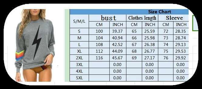 Spring/Autumn New Flash Print Round Collar Pullover Loose Hoodie Women's Fashion Casual Female Blouse