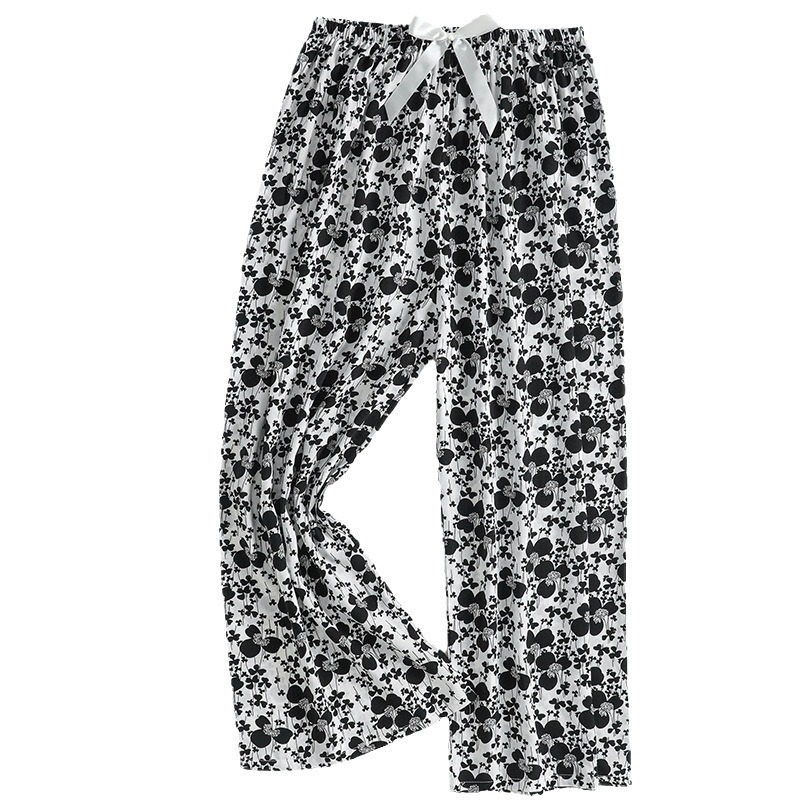Large Size Women's Cotton Silk Jogger Pants - Perfect for Casual Outfits at Home or Outside