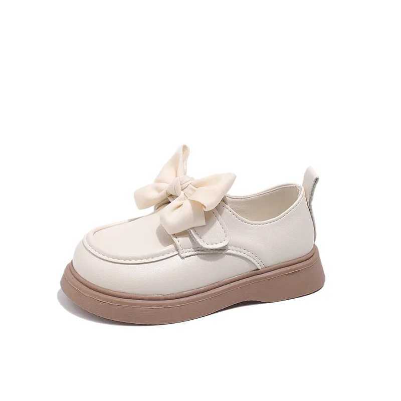 Baby Girls Leather Shoes Comfortable Children Lightweight Soft-soled Flat Shoes Spring Autumn Kids Princess Shoes Size 23-35T250306