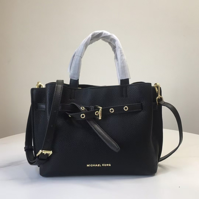 2023 New Women's Bow Single Shoulder Crossbody Handheld Leather Emilia Tote Bag