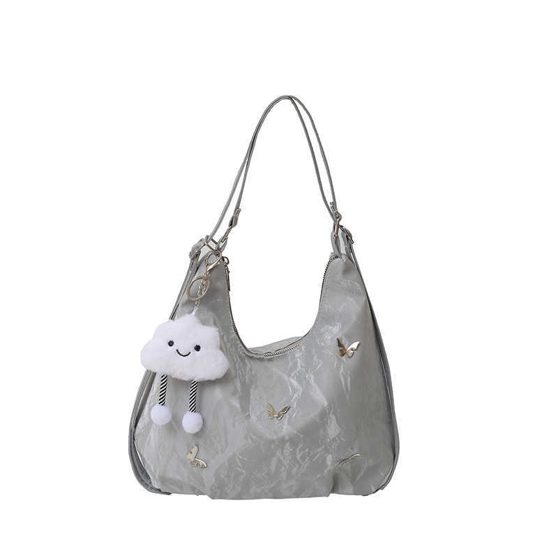 Large capacity bag for women 2024 new summer high-end sense niche commuting tote bag shoulder bag crossbody backpack Y250306