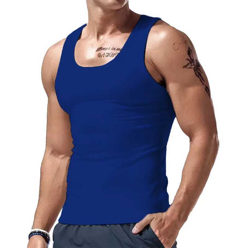 2025 New Vest Fashionable Summer Trend Simple Hot Selling Comfortable Sports and Leisure Base Sleeveless Vest for MenT250318