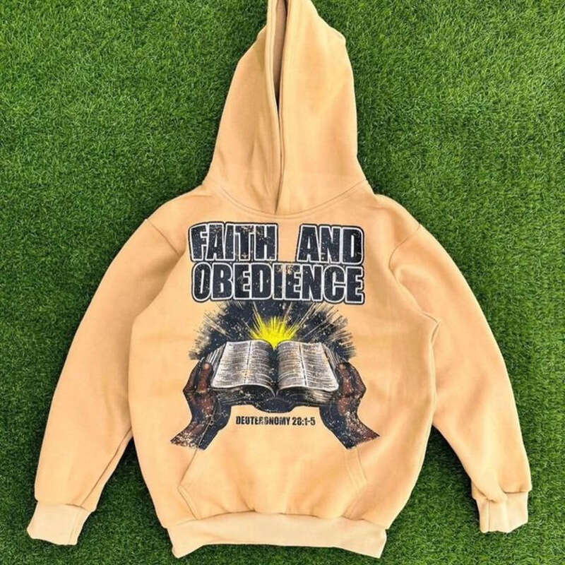 American high street loose pullover hoodie, fashionable trendy men's and women's top hoodie gift for man