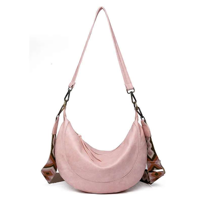 New Bag Small Crescent Women's Shoulder Lightweght Krean Version Explosive Ods Female Casual Daily Relaxtion Commuting Advanced
