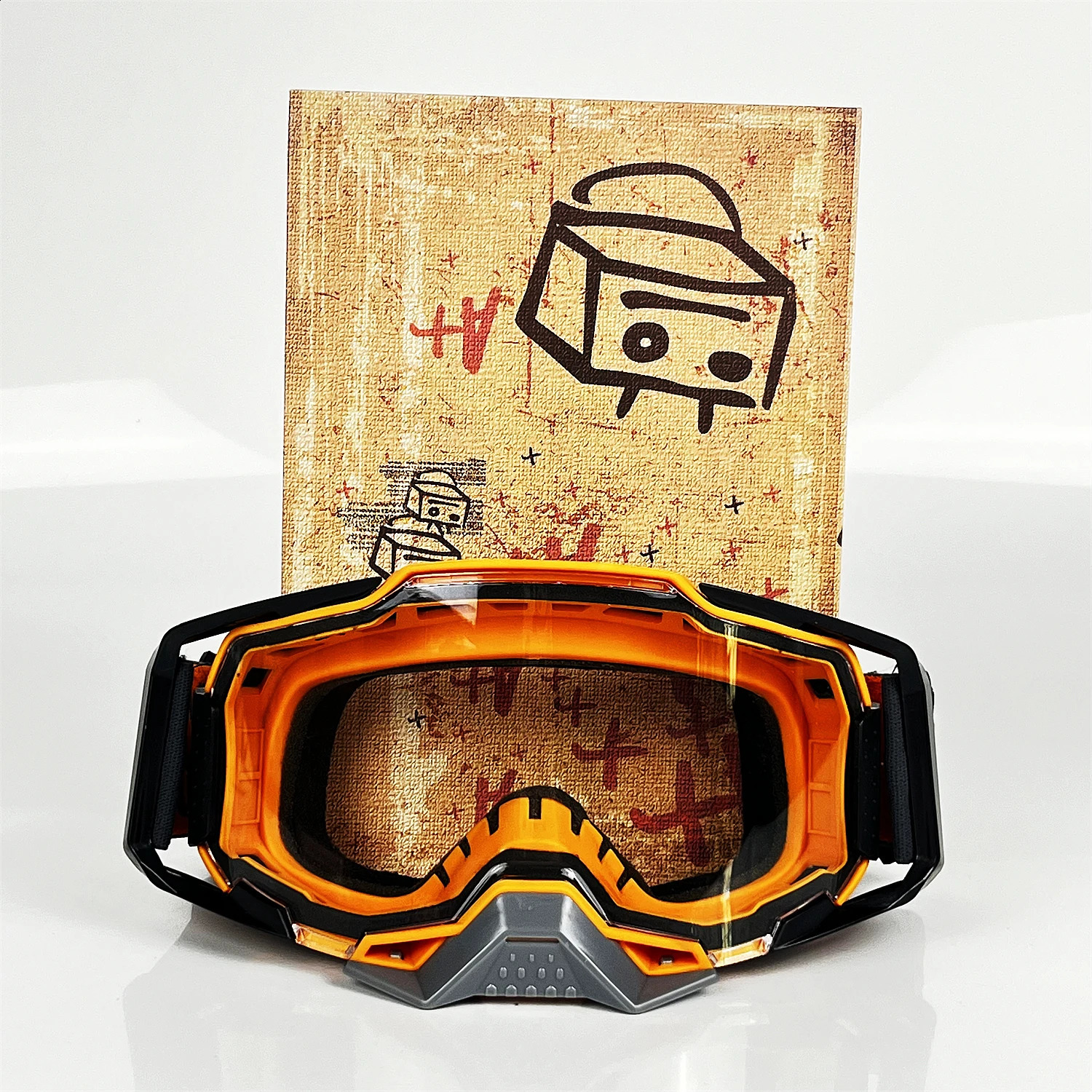Moto Cross Goggles Motocross HD Lens Motorcycle Glasses Riding Eyeglasses Men MX MTB Sunglasses Dirt Bike Accessories 250304