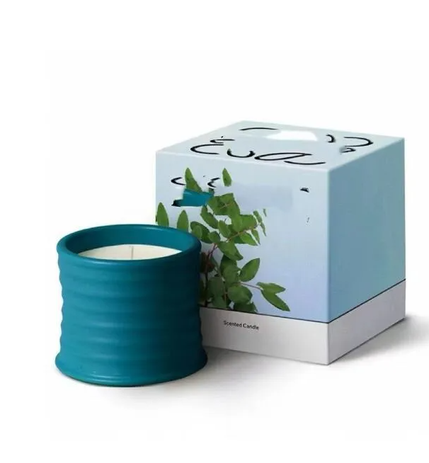 Spain Scented Candles Pottery Jar Best seller Top Quty Fragrance Candle ivy Aromatherapy Gift Box Home Decoration Festivals Gift R250420