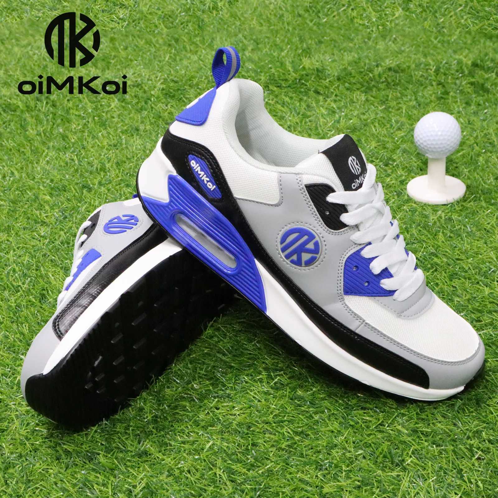 OIOI New Mens Golf Shoes Soft and Cfortable Non-slip Outdoor Golf Training Shoes Z250306