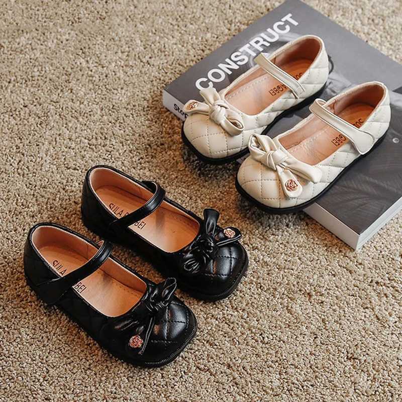 Baby Girl Shoes Kids Casual Shoes Infant Toddlers Bow-knot Ballet Flats Soft Princess Sandals Childrens Footwear Summer AutumnT250306