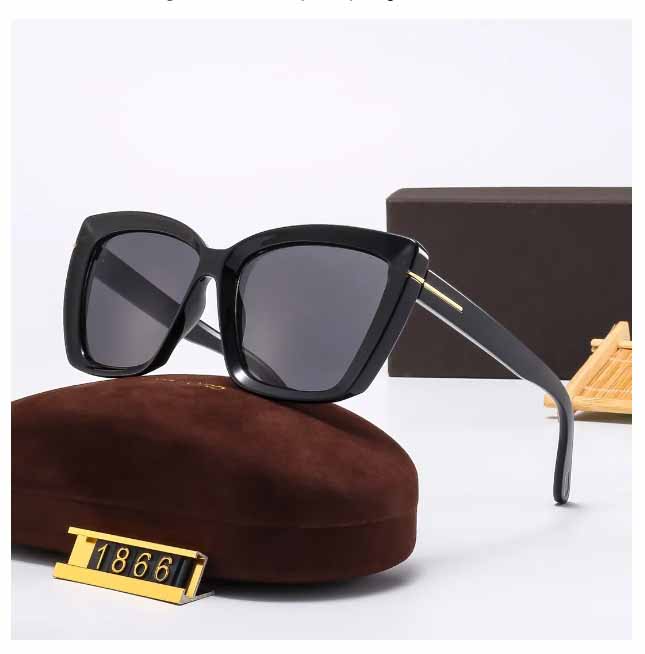 1866 FF Top luxury Sunglasses polaroid lens designer womens Mens Goggle senior Eyewear For Women eyeglasses frame Vintage Metal Sun Glasses