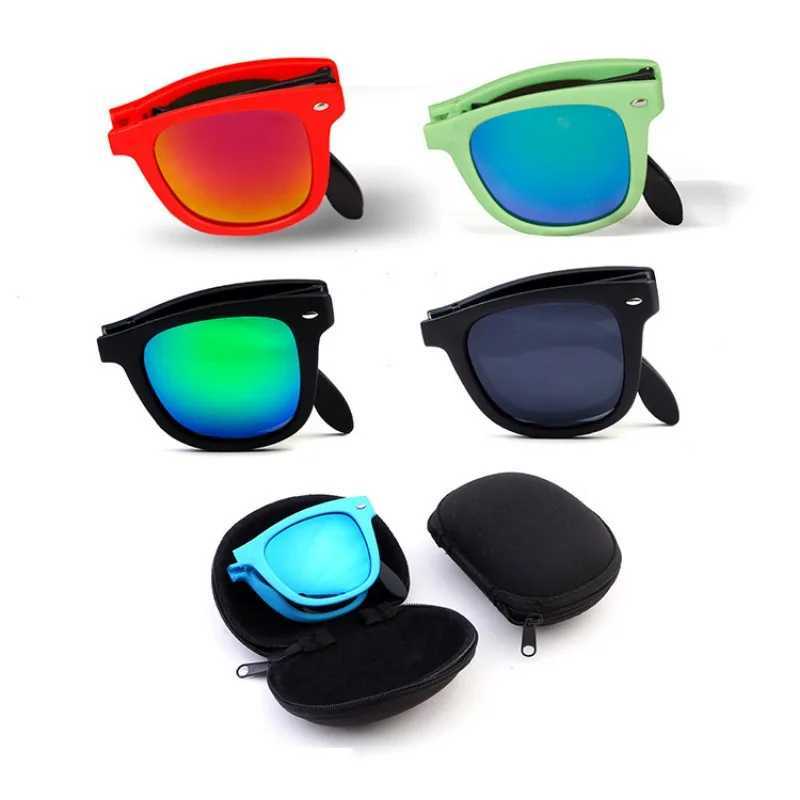 New Foldable Square Sunglasses Fashion Mens Driving Sun Glasses Womens Outdoor Sports and Cycling Goggles UV400 EyewearXJ250306