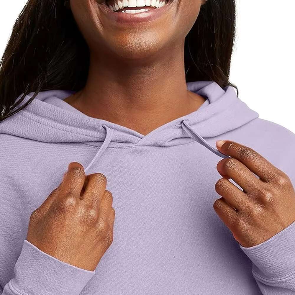 Top Quality Trending Regular 100% Cotton Custom Women's Plus Size Fleece Hoodies Sweatshirt For Women