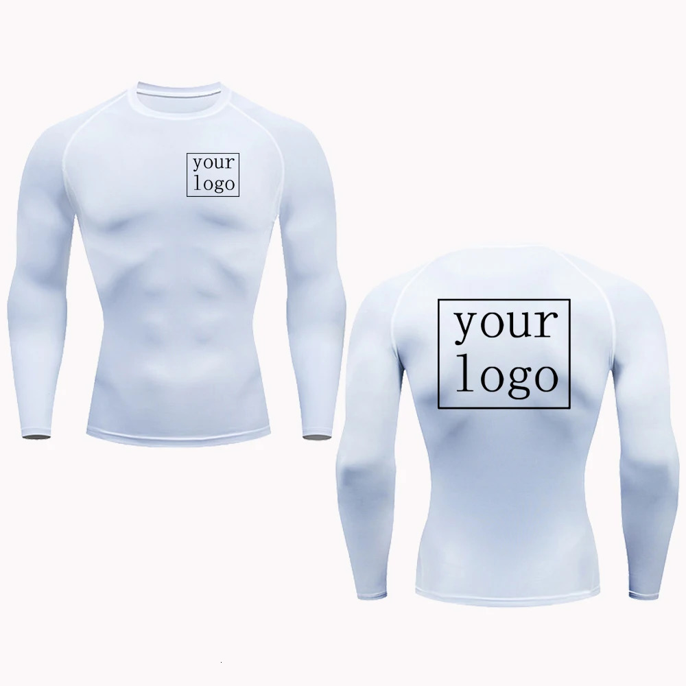 Custom Compression T Shirt Your Tops Men Women Print Original Tshirts Jogging Workout Gym Quick Dry Tshirt 250306