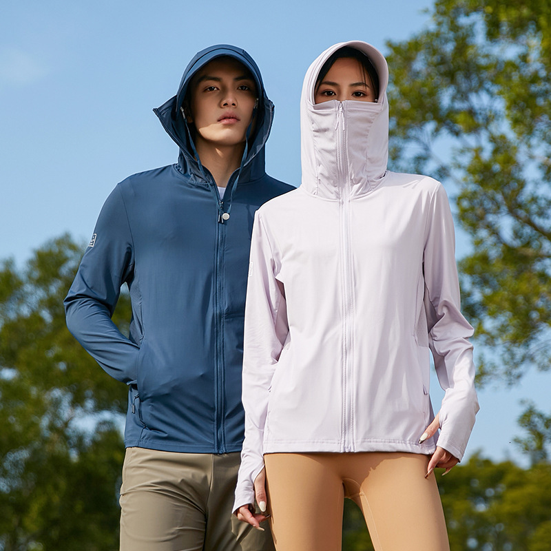 tracksuit Large Cloud Original Yarn Ice Feeling Women, Detachable brim Sun Protection Clothing for Men, Breathable and UV resistant