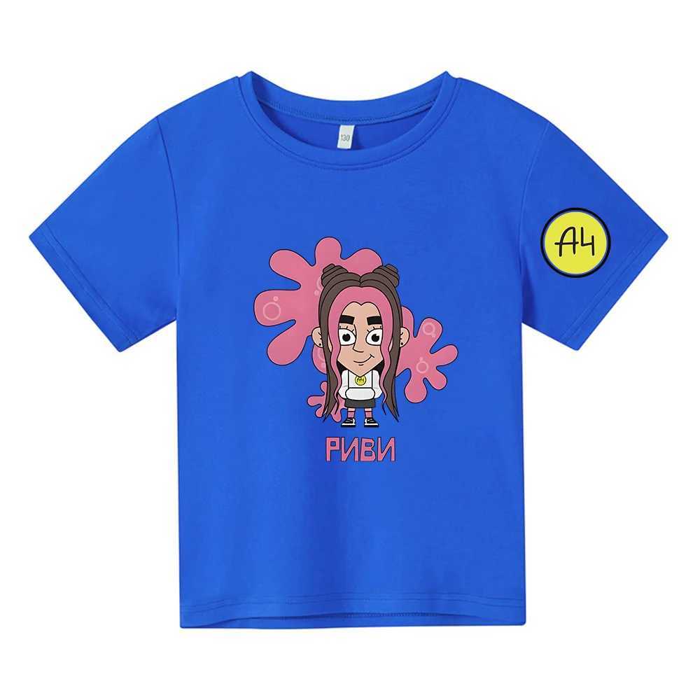 Cute 4 Print Childrens Tshirt a4 Cartoon Short sleeve T Shirt For Kids Summer Boy Clothes Casual Vest TeesT250306