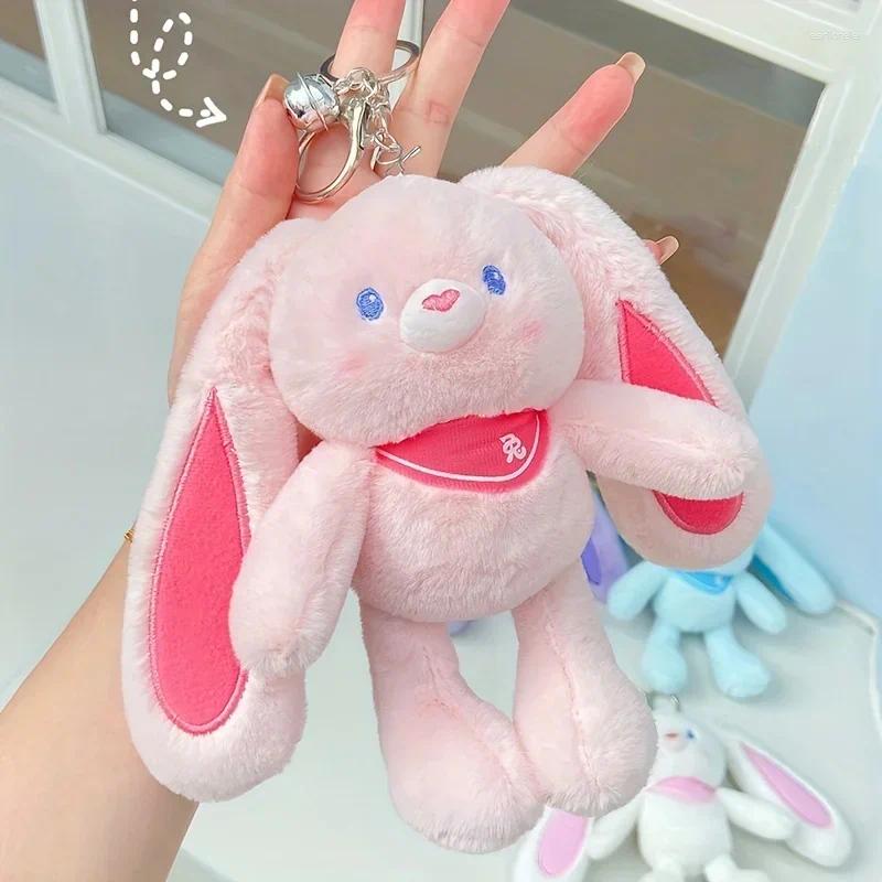 Keychains Easter Pull Fun Plush Keychain For Girls Exquisite And Cute Car School Bag Pendant Stress Relief Children