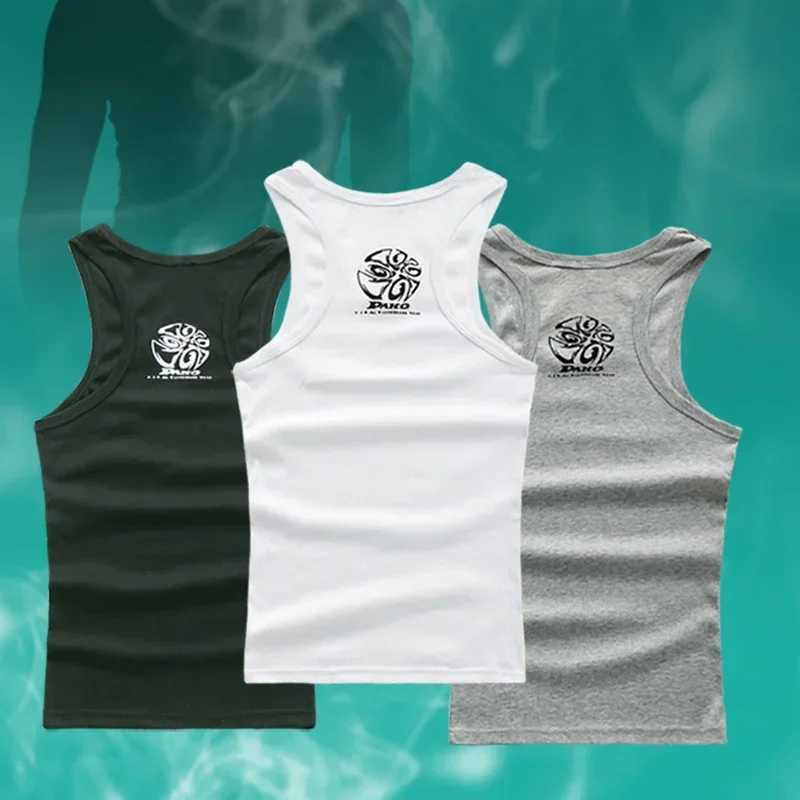 Mens Workout Tank Tops 3 Pack Quick Dry Gym Muscle Tee Training Sports Fitness Bodybuilding Sleeveless T Shirt Gym ClothingT250318