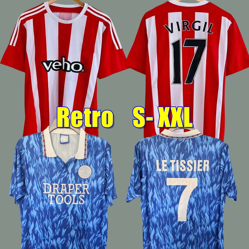 LE TISSIER 1992 1993 South Retro soccer jersey LE away 92 93 ton classics football shirts TADIC MANE Virgil Bertrand Davis 15 16