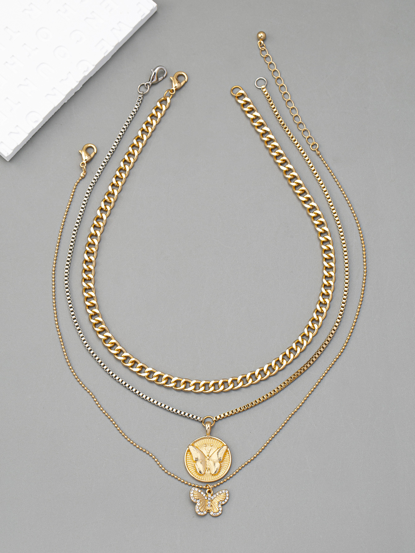 Necklace Original Design Fashion Multi-layer Clavicle Chain Retro Trend Personality Jewelry for Women