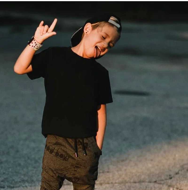 Summer Cotton Boys T Shirt Short Sleeve White Tshirt For Girl Solid Color Simple Childrens Clothing T-Shirts For Children Tops T250603
