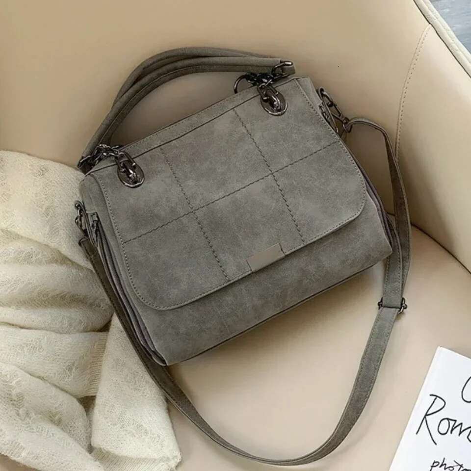 Solid Color Ladies Women's Shoulder Crossbody Large Capacity PU Leather Casual Tote Travel Handbag Boston Female Bag
