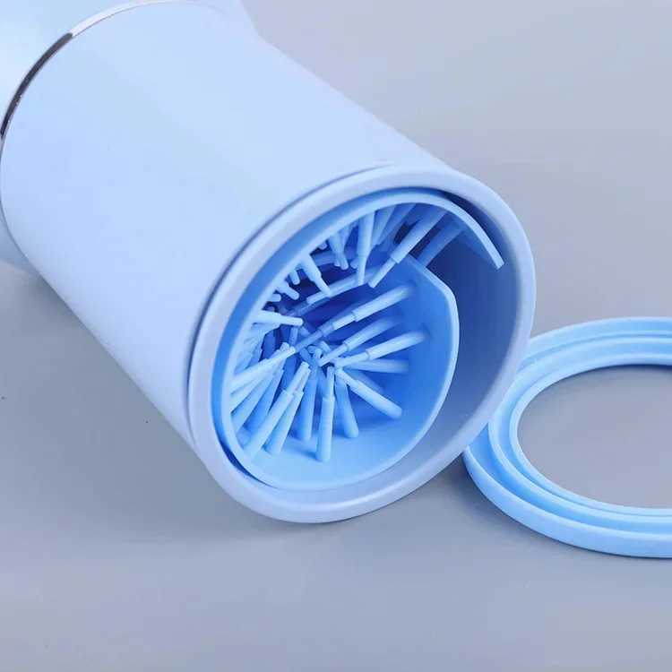 Automatic Pet Feet Washer Electrical Pet Paw Cleaner Pet Foot Cleaning Cup Portable Quick Low Noise Dog Cat Paw Cleaner Wash M250306
