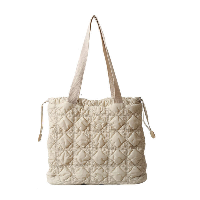 New Korean Fashion Cloud Linggetote Underarm Down Shopping Large Capacity Commuter One Shoulder Women's Bag