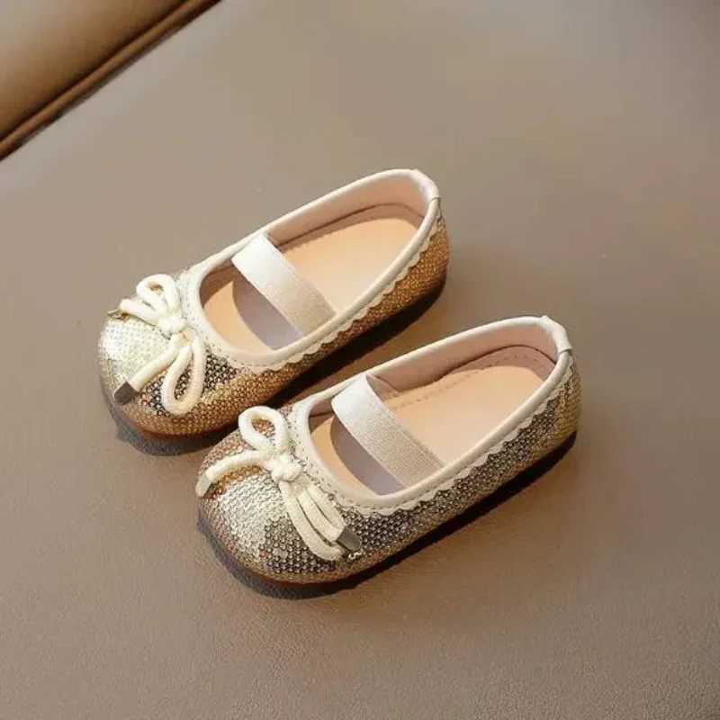 New Vintage Simple Style Ballet Flats Children Cute Candy Colors Toddler Girl Ballet Flats Girls Kids Slip-on Leather ShoesT250306