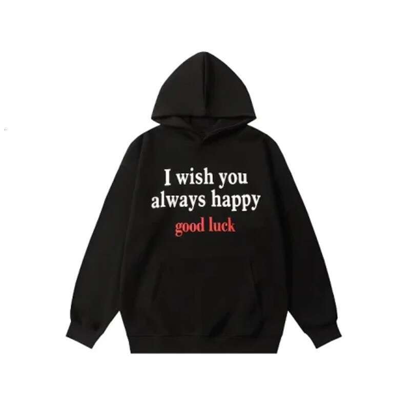 American letter hooded sweatshirt print unisex lazy hip-hop loose top