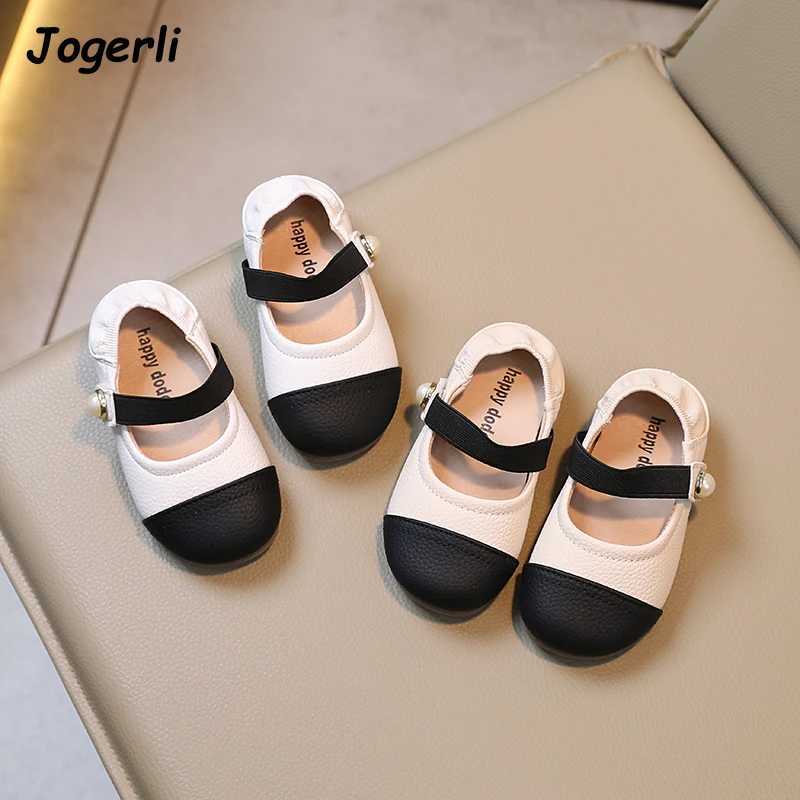 Girls Princess Fragrant Style PU Leather Shoes 2024 Autumn Spring Fashionable Baby Loafer Flats Size 21-30T250306