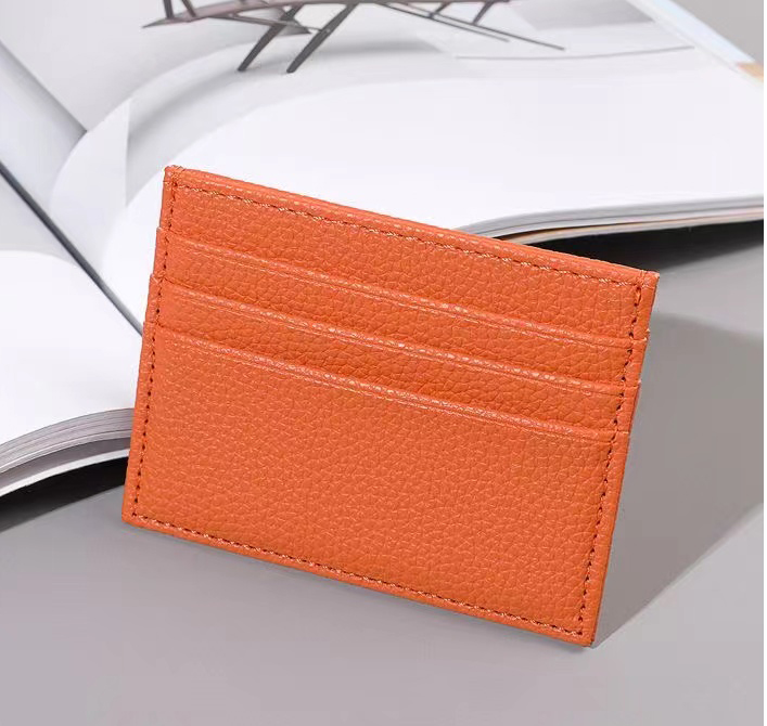 MUOLLEY Card Holders Women MEN bag Clutch Real leather wallet slot Customized personalized customizing personalisation Name