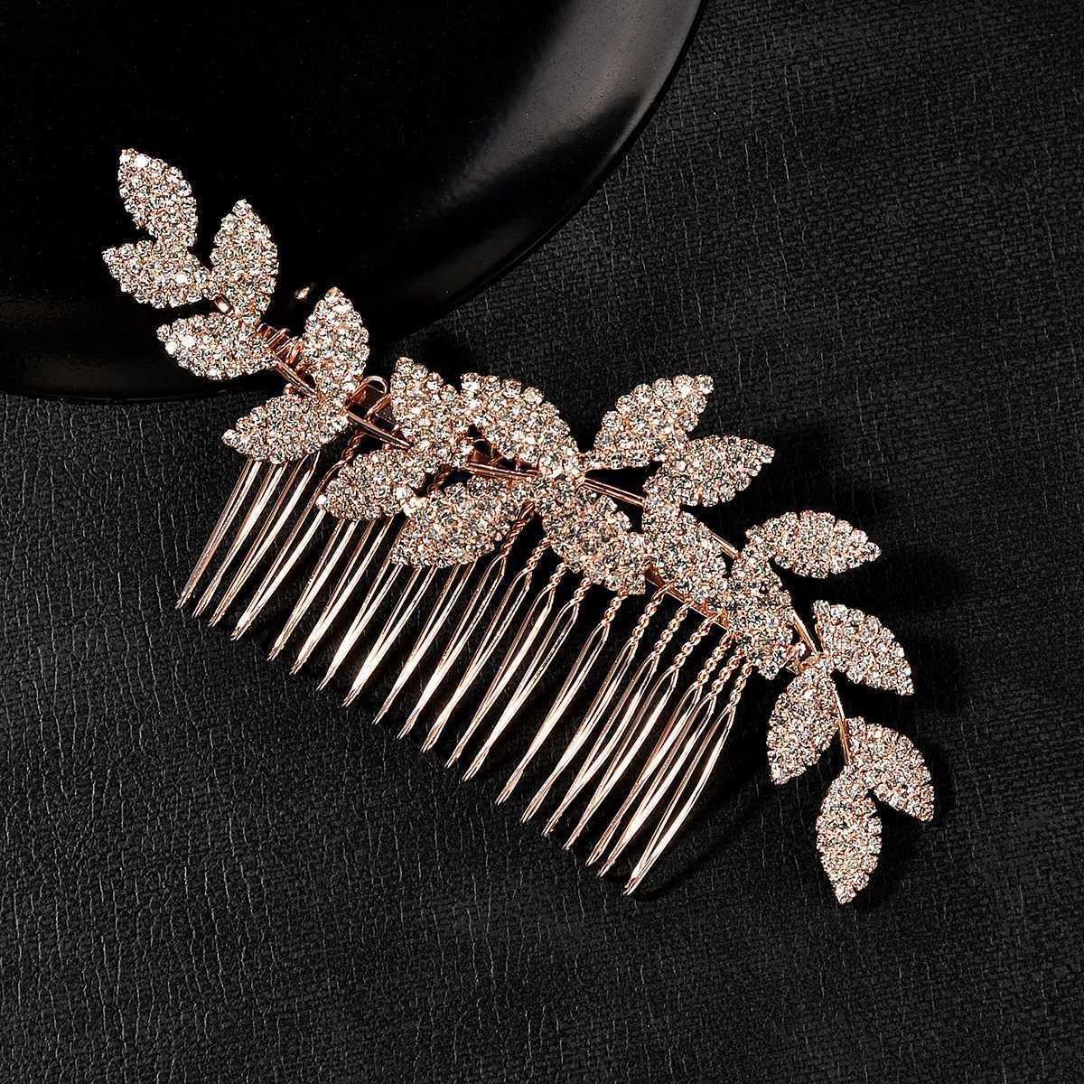 Wedding Hair Cbs Hairpins Clips for Bride Wen Girls Hair Jewelry Accessories Bling Rhinestone piece Hair Styling Jewelry X250306